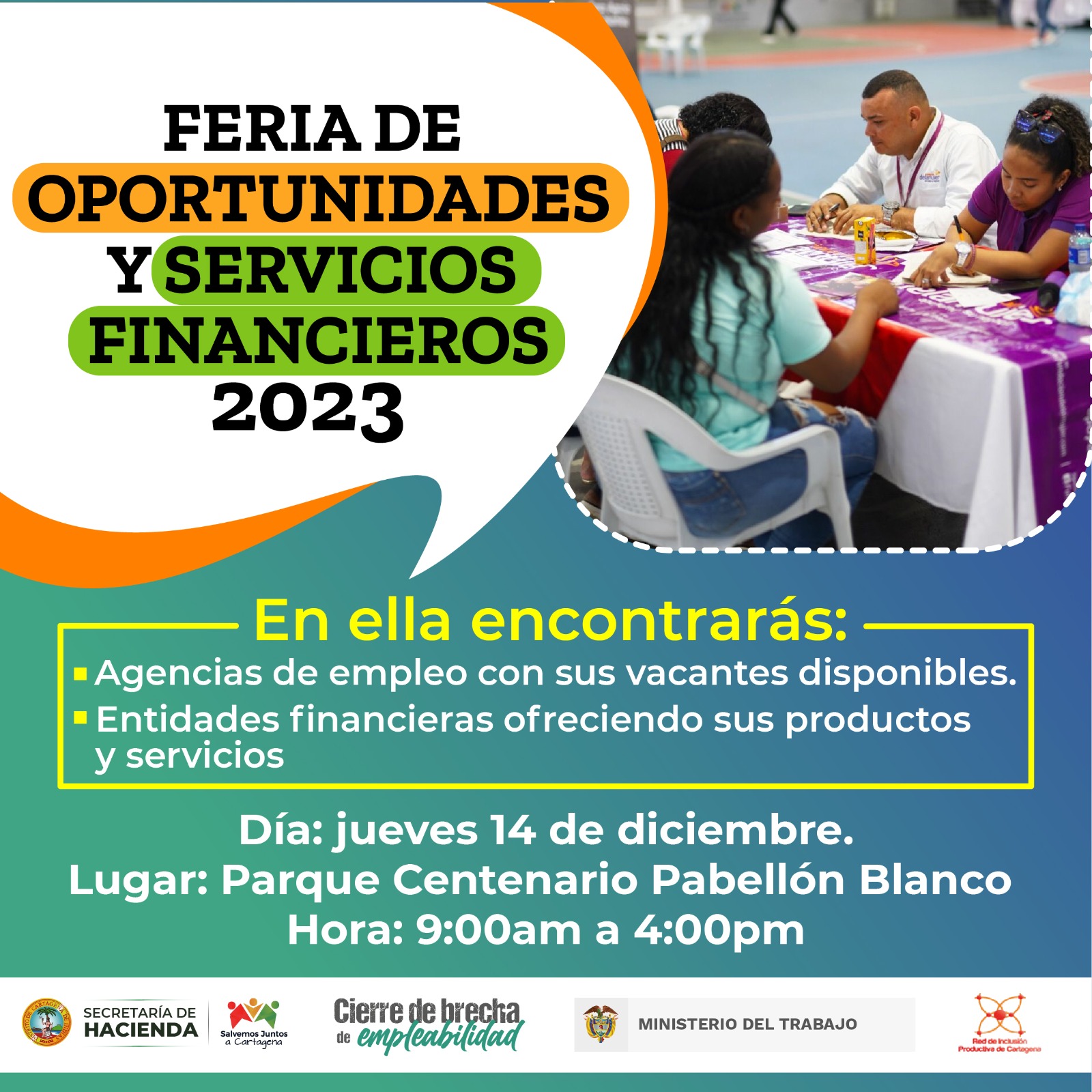 Feria de oportunidades y servicios financieros 2023